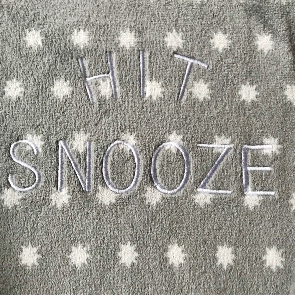 Jaclyn Intimates Pajama Lounge Plush Shirt